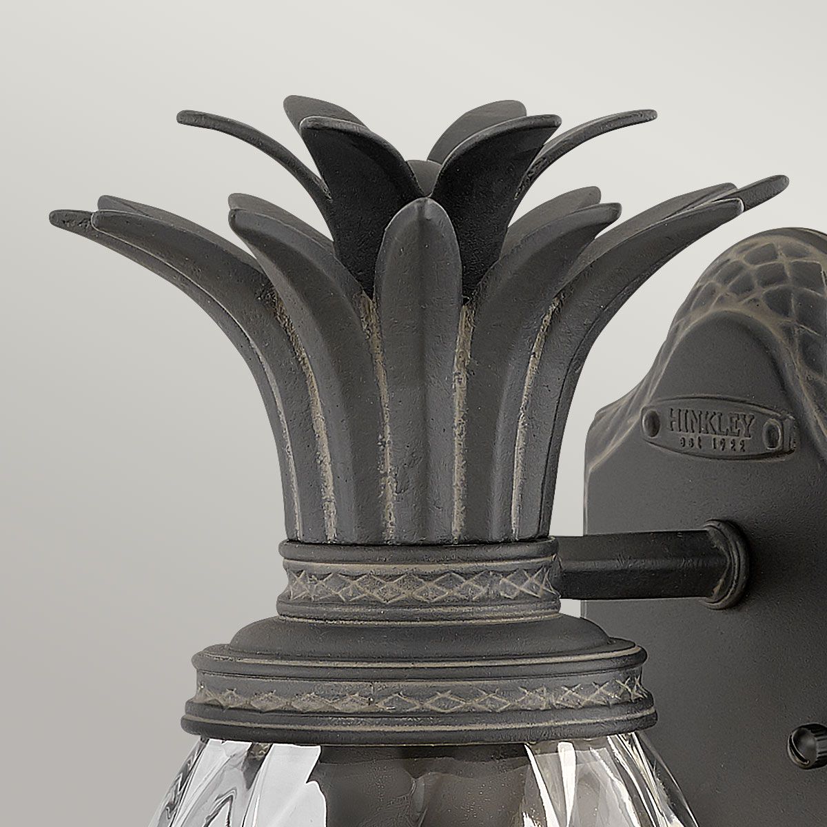 Plantation Black Small Outdoor Wall Lantern