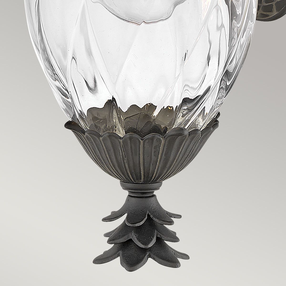 Plantation Black Small Outdoor Wall Lantern