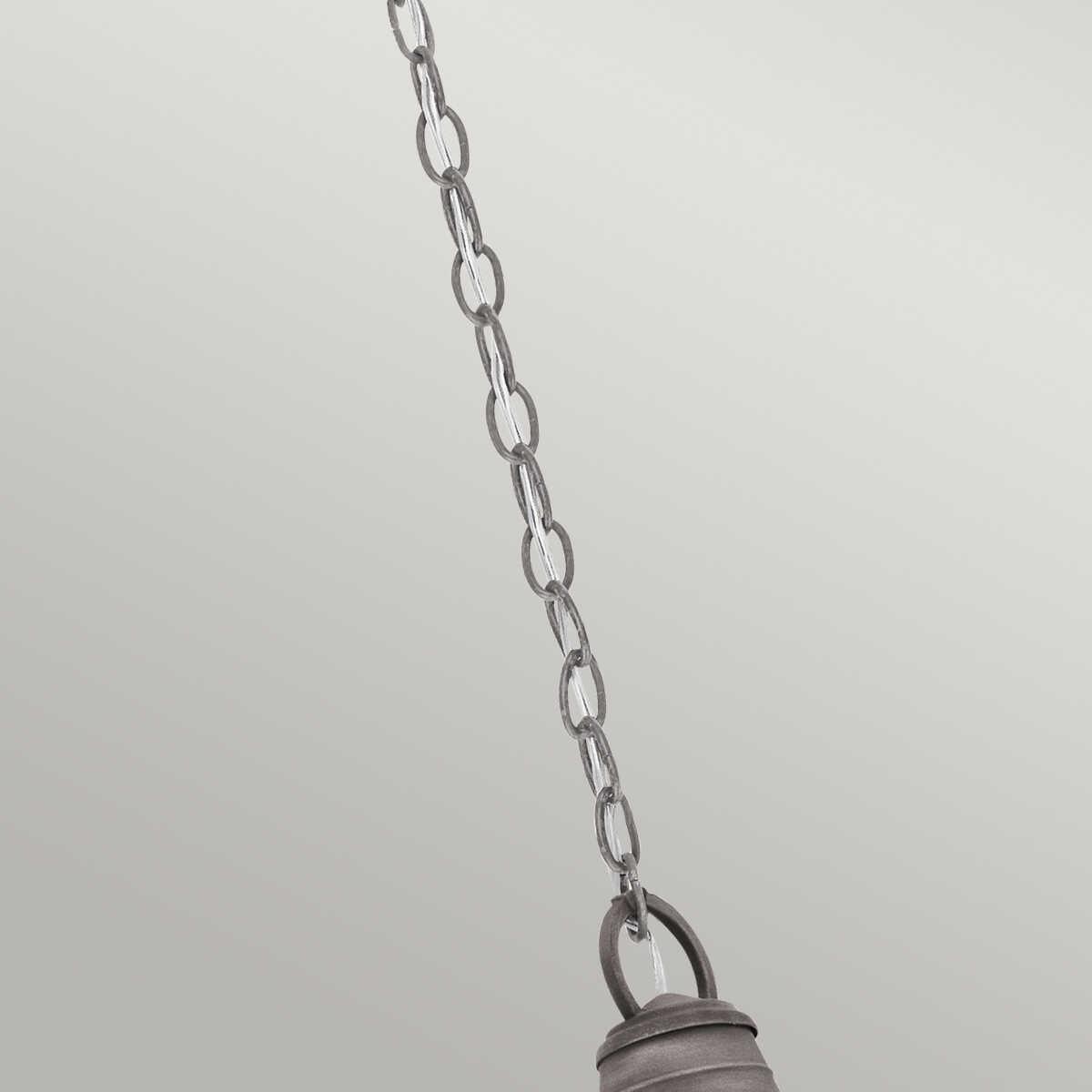 kichler bridge point small outdoor pendant Detailed Close Up