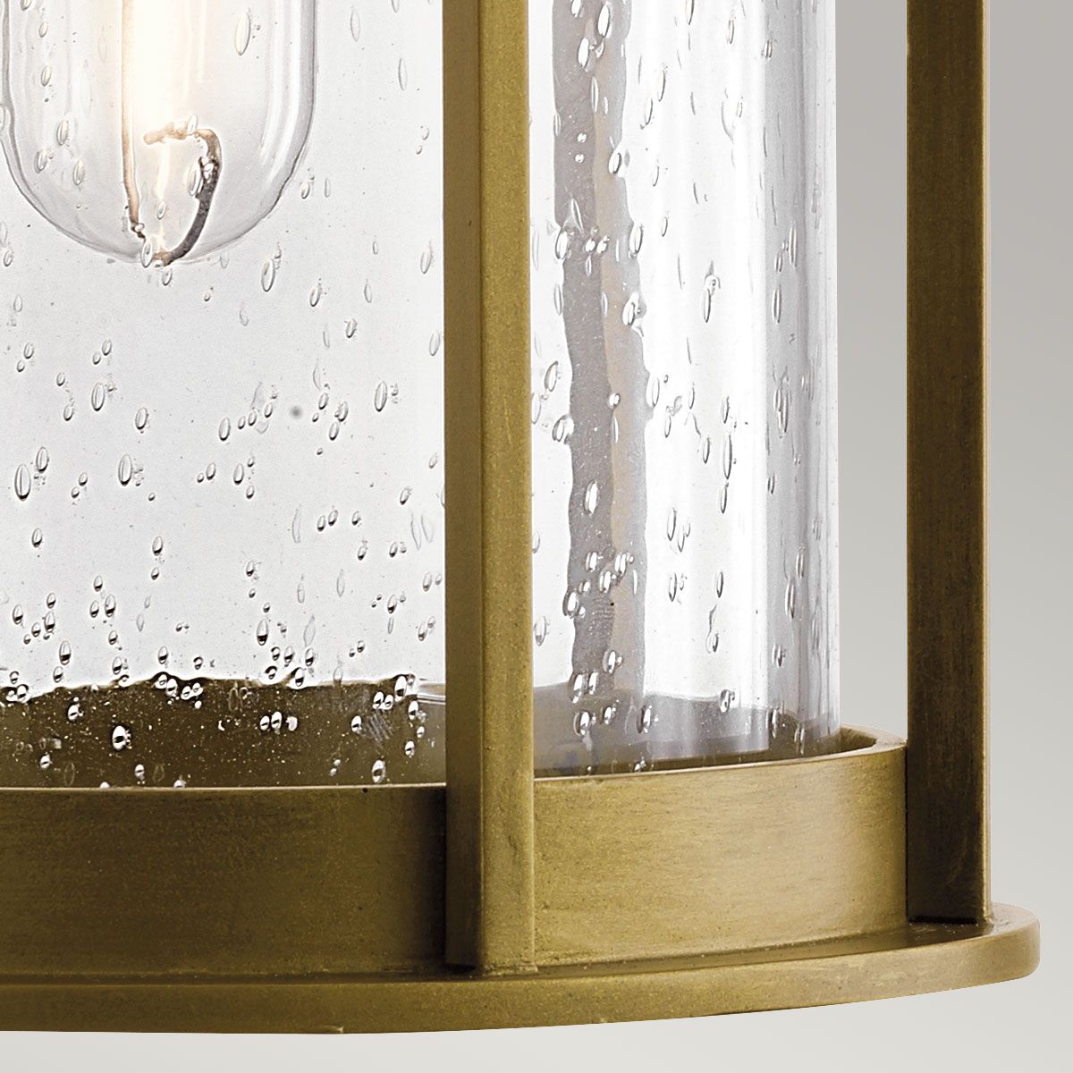 Camillo Brass Medium Outdoor Wall Lantern