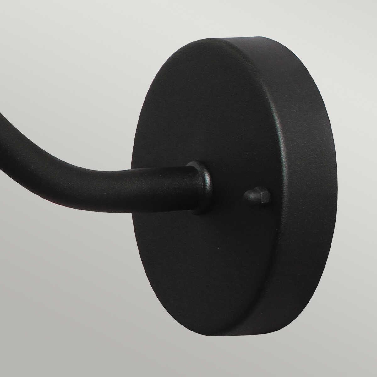 Elstead Klampenborg Black Outdoor Wall Light-OB-35-25-09