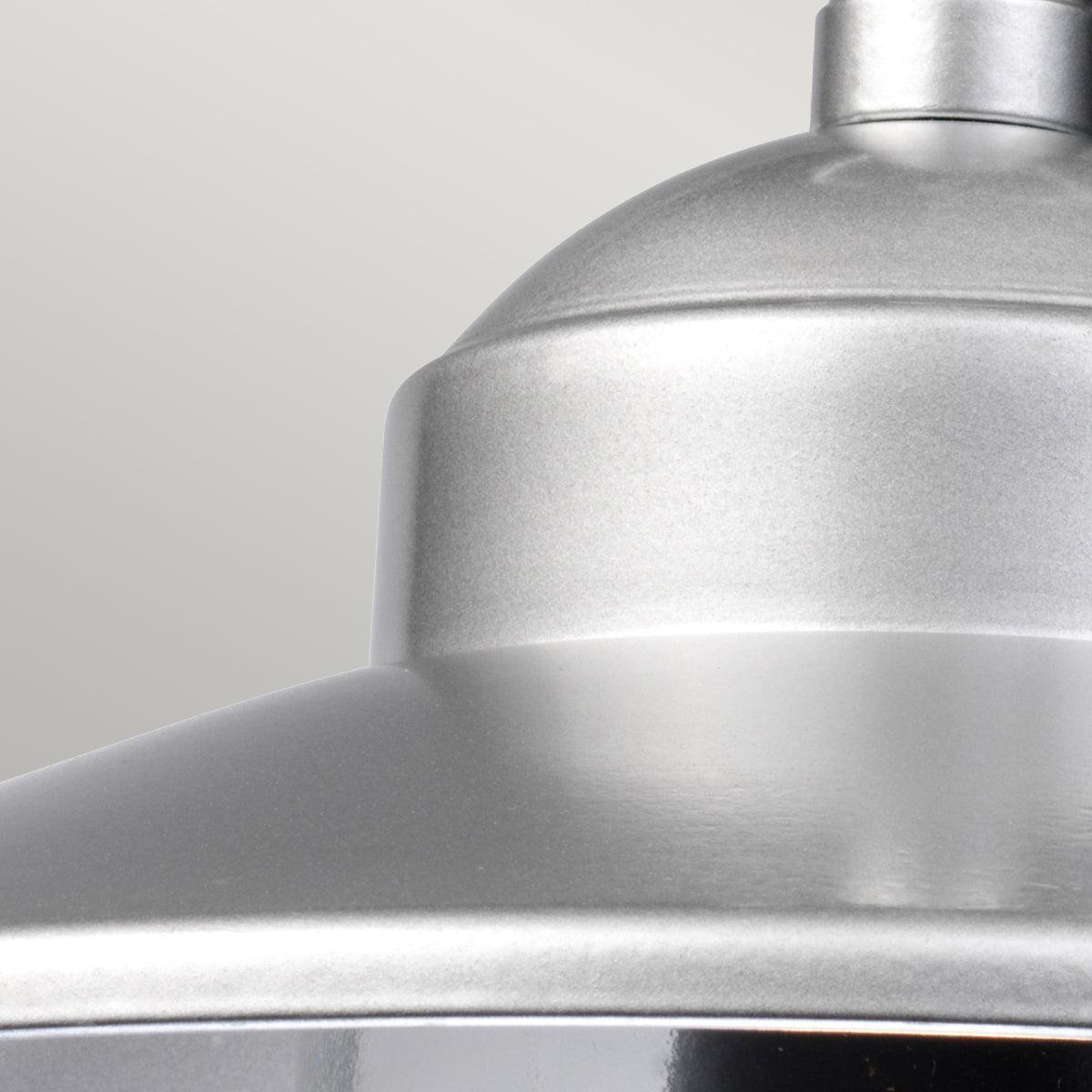 Elstead Klampenborg 1 Light Silver Outdoor Chain Lantern-clearance