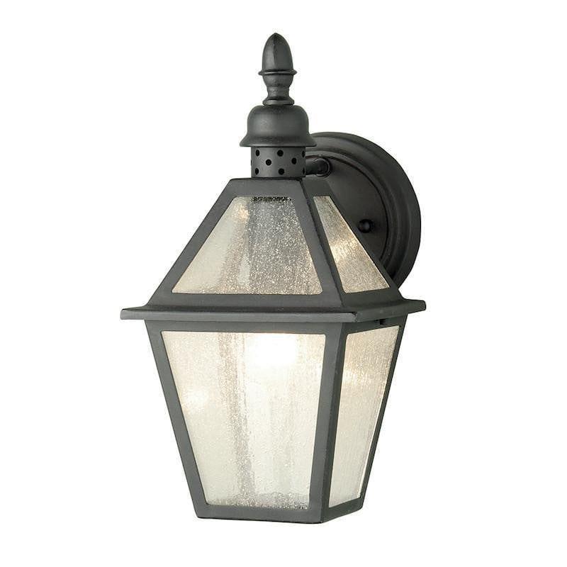 Elstead Polruan Black Outdoor Wall Light-warehouse-25-09-26