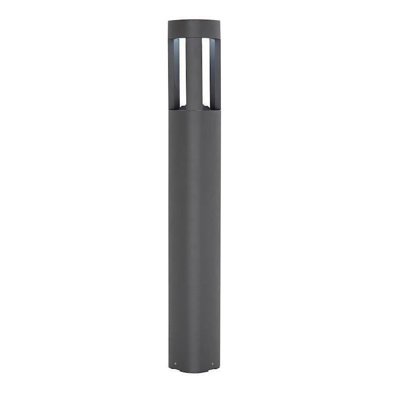 Saxby Tribeca Grey LED Outdoor Bollard Light-WAREHOUSE-40-200326