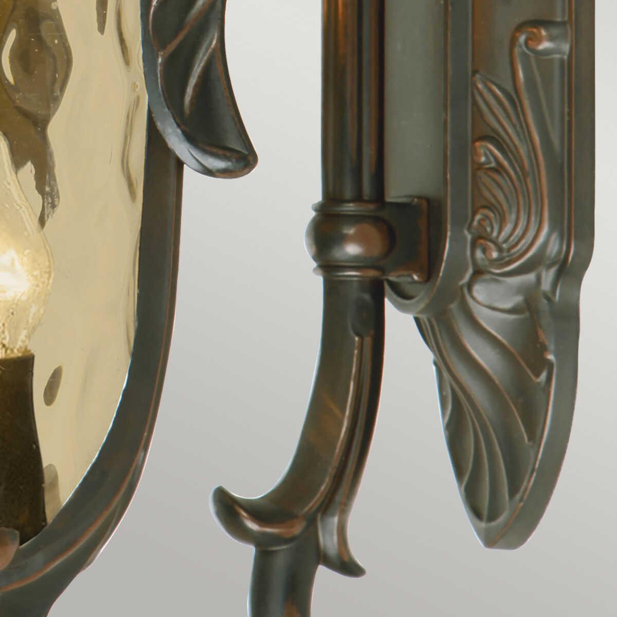 Philadelphia Bronze Large Outdoor Downlighter Wall Light-clearance