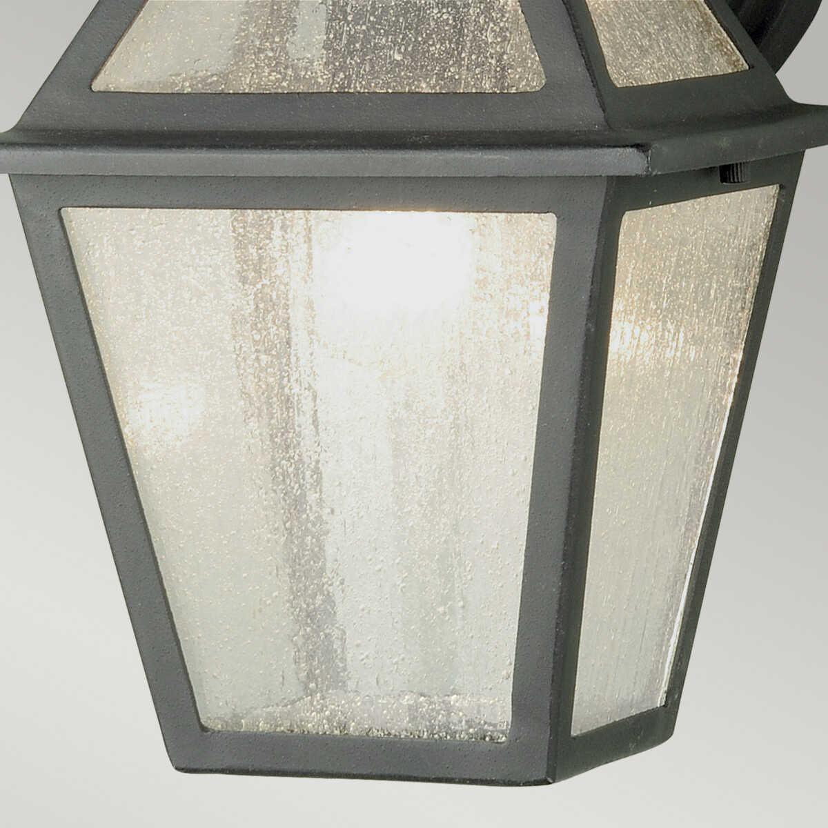 Elstead Polruan Black Outdoor Wall Light-warehouse-25-09-26