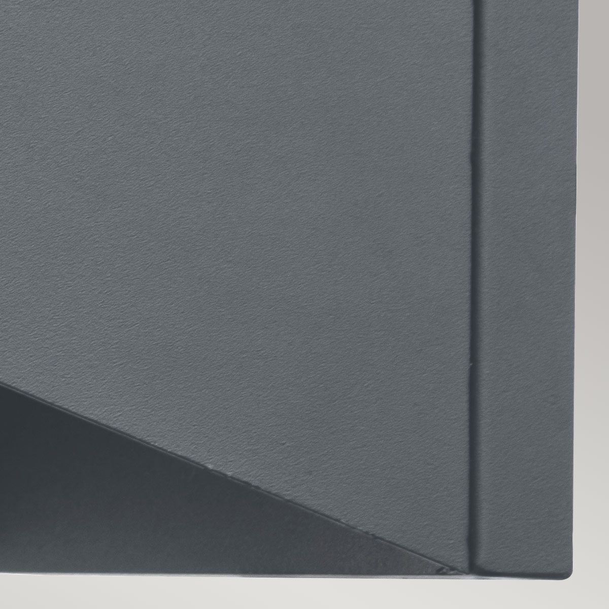 Porto Grey Outdoor Wall Lantern