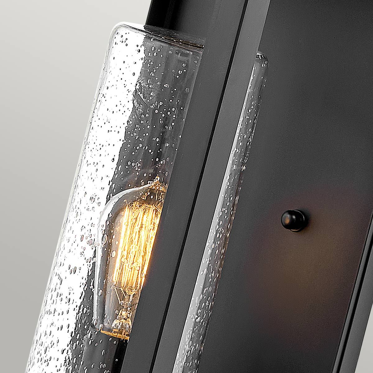 Atwater 1 Light Large Black Outdoor Wall Lantern