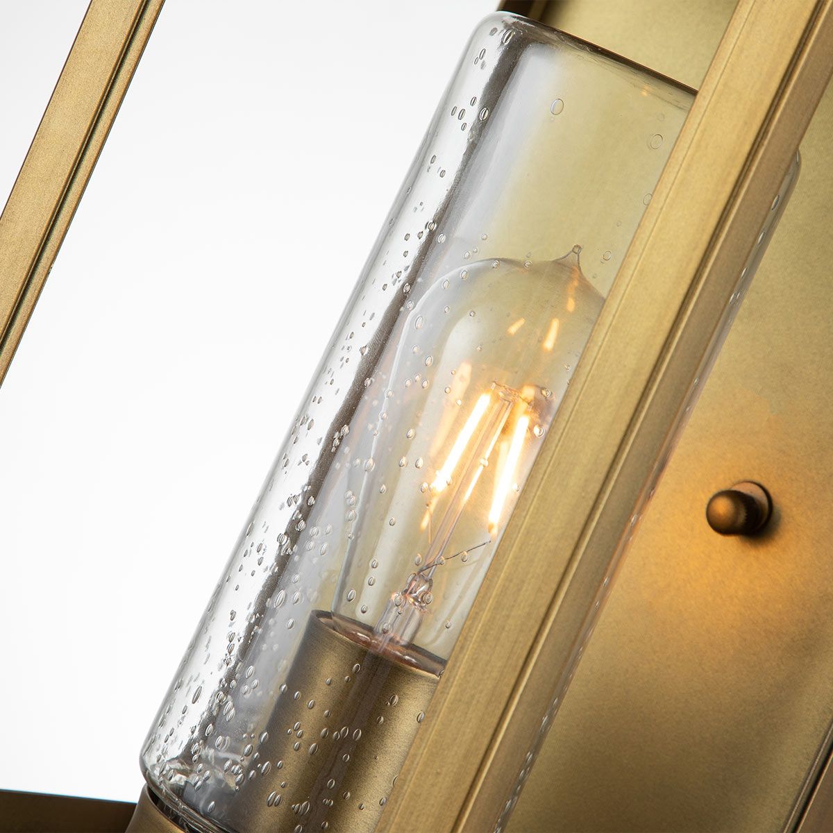Atwater 1 Light Medium Brass Outdoor Wall Lantern