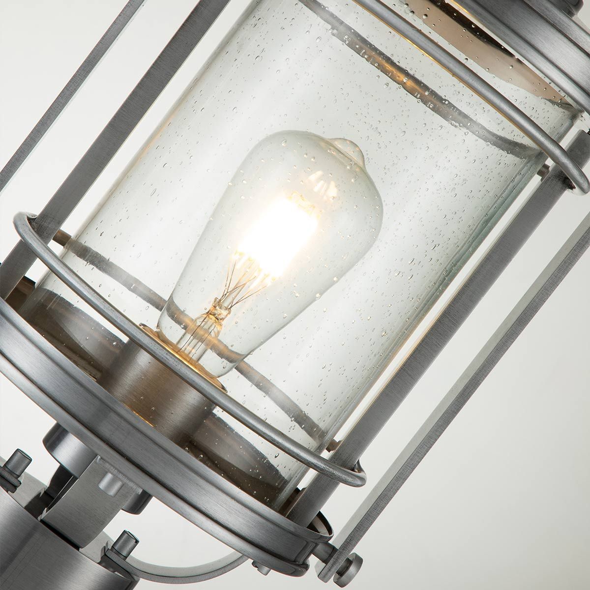 Booker 1 Light Medium Pedestal Lantern