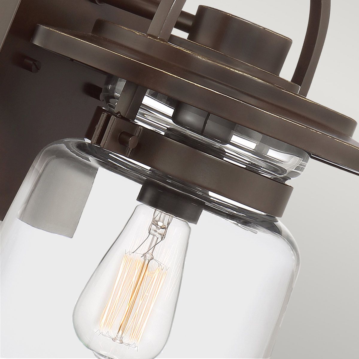 Lasalle 1 Light Medium Bronze Outdoor Wall Lantern