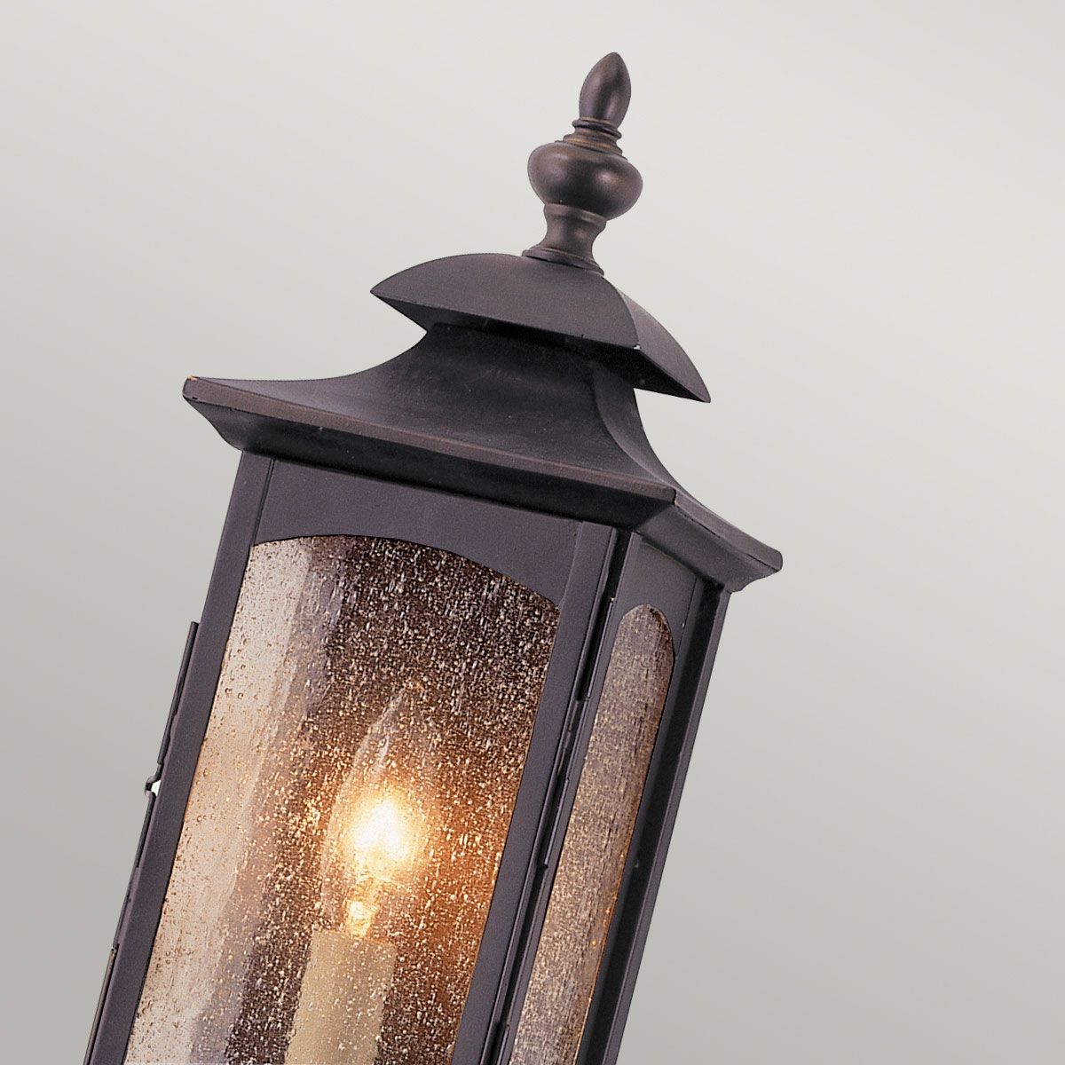 Market Square 1 Light Bronze Outdoor Wall Light