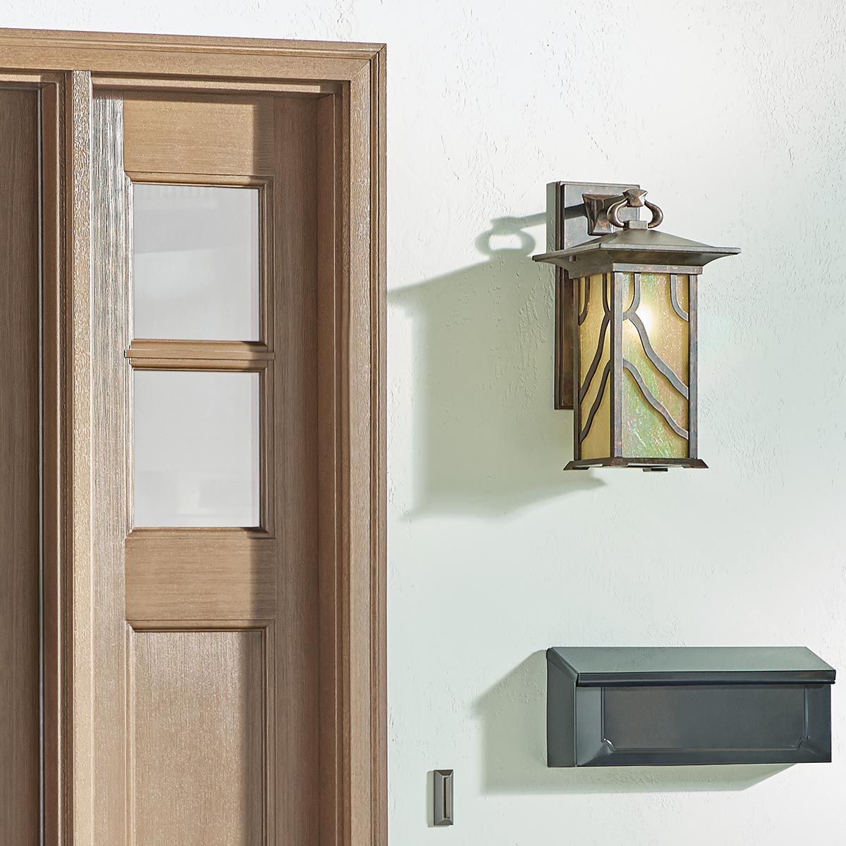 Morris 1 Light Large Copper Outdoor Wall Lantern