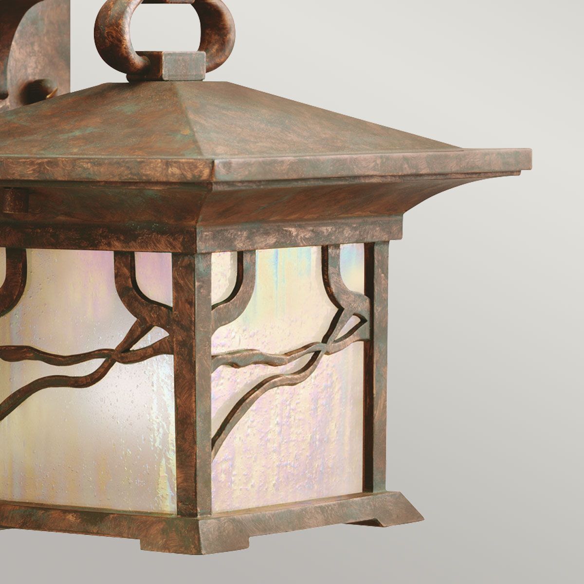 Morris 1 Light Small Copper Outdoor Wall Lantern