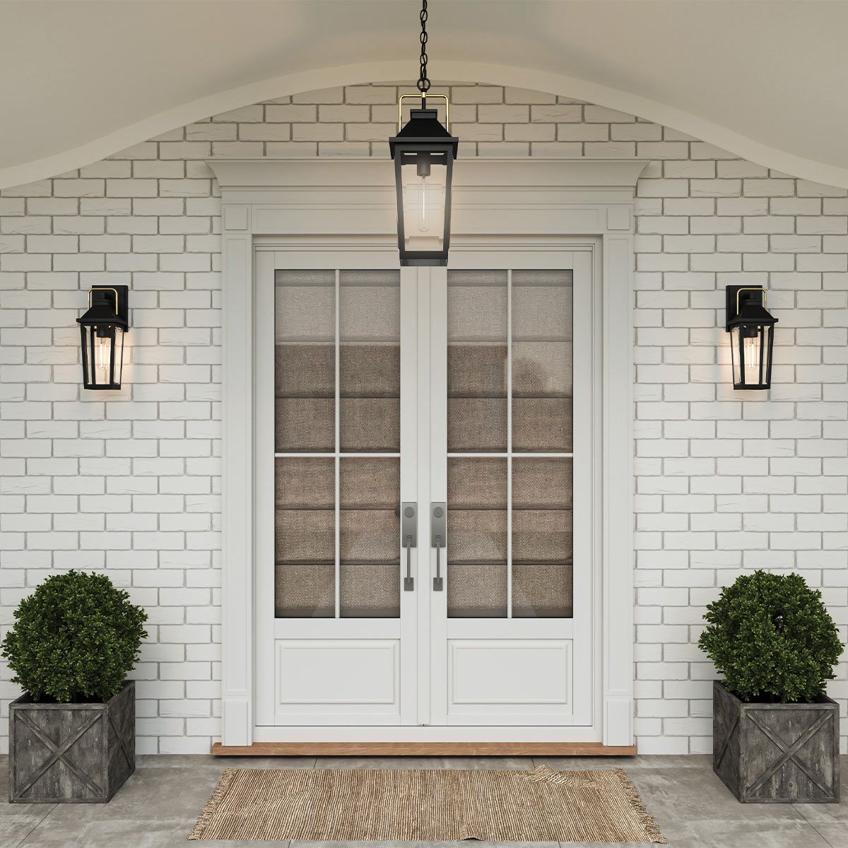 Quoizel Buckley Coastal 1 Light Small Outdoor Wall Lights Lantern