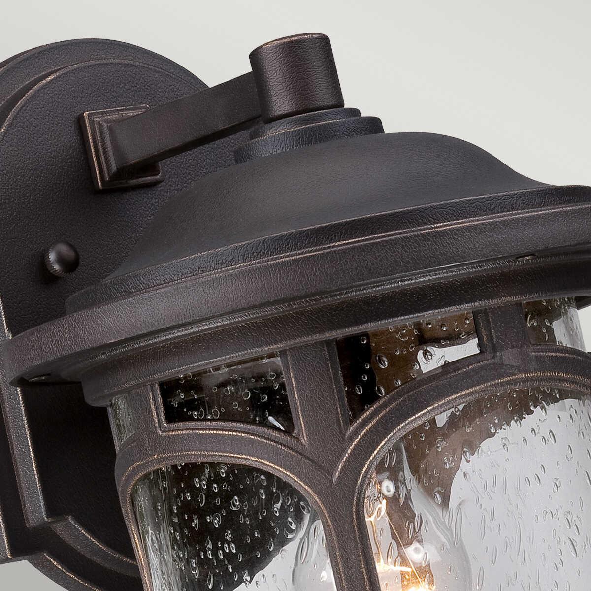 Quoizel Marblehead Medium Bronze Outdoor Wall Light-clearance