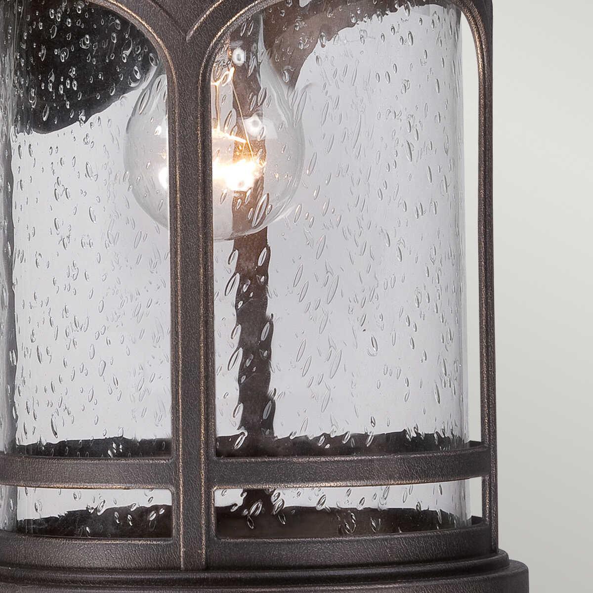 Quoizel Marblehead Medium Bronze Outdoor Wall Light-clearance
