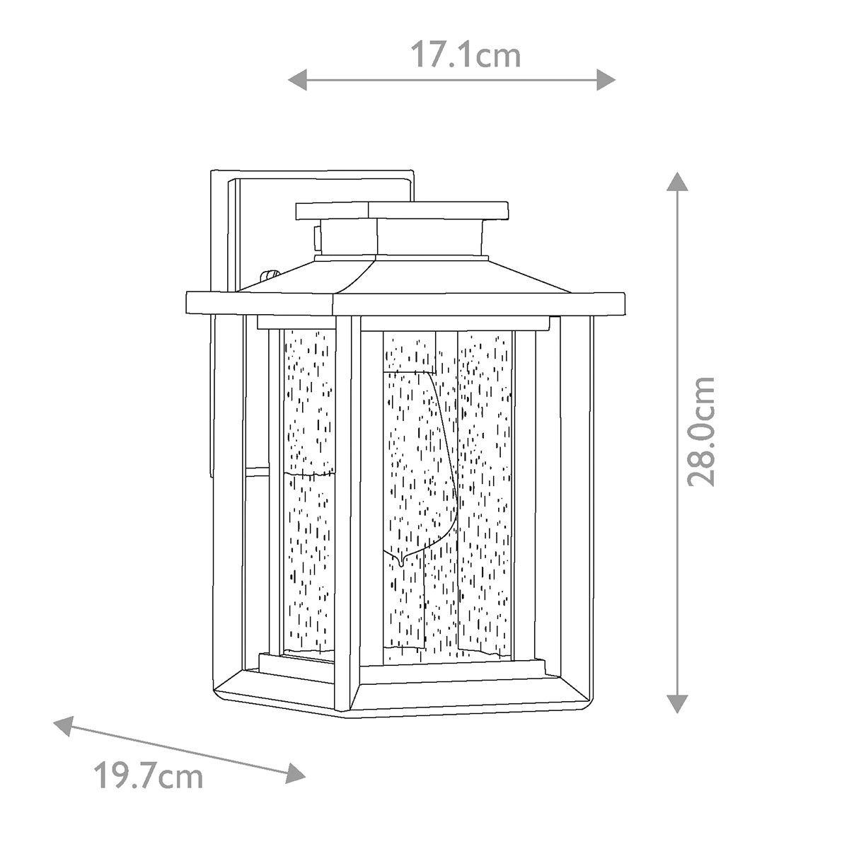 Quoizel Wakefield 1 Light Small Outdoor Wall Light-warehouse-25-09-26