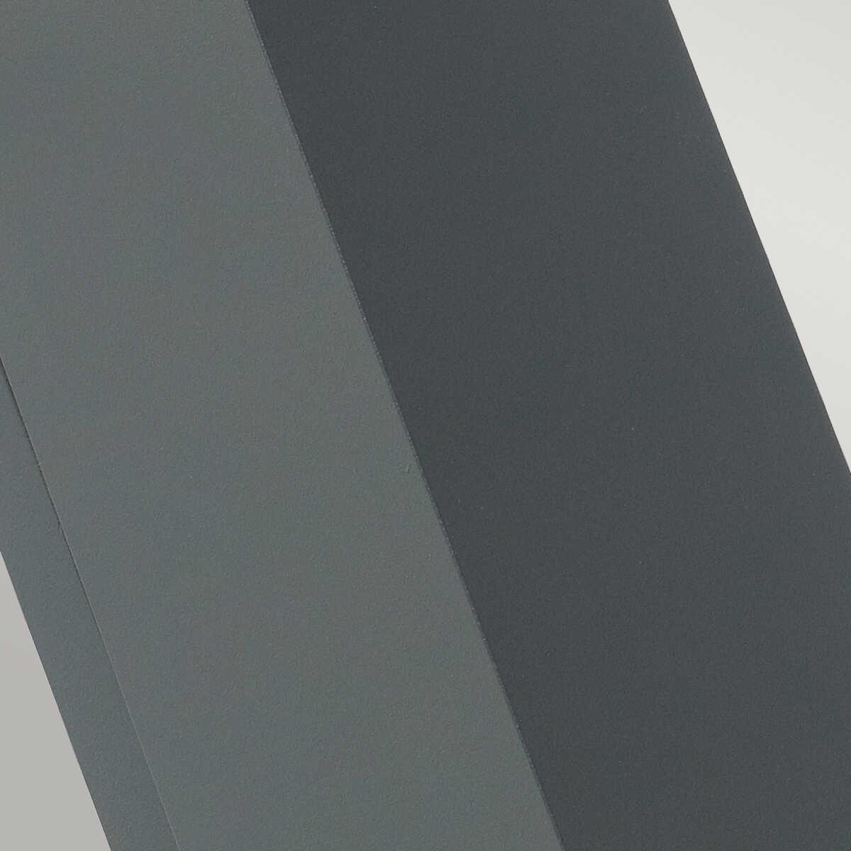 Norlys Sandvik 2 Light Graphite Up & Down Outside Wall Light-clearance