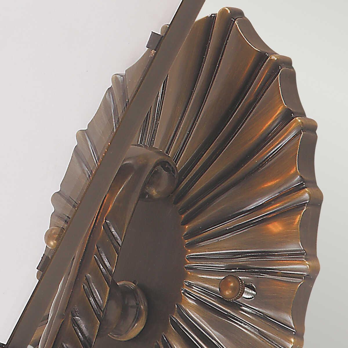 Elstead St Pauls Aged Brass Outdoor Wall Light-OB-35-25-09