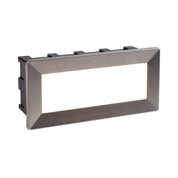 Ankle LED Outdoor Recessed Rectangle Wall Fitting