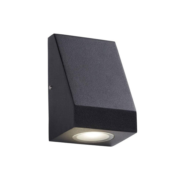 Searchlight Troy Outdoor & Porch Black Down Wall Light