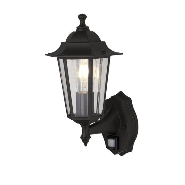 Searchlight Alex Outdoor Traditional Wall Light Black