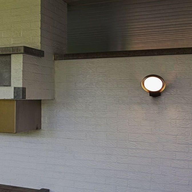 Lutec Polo Grey Outdoor LED Wall Light 5205701118 outside wall