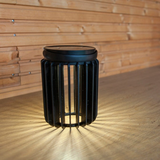 Lutec Kozy LED Portable Solar Lamp - Matt Black 6933701330