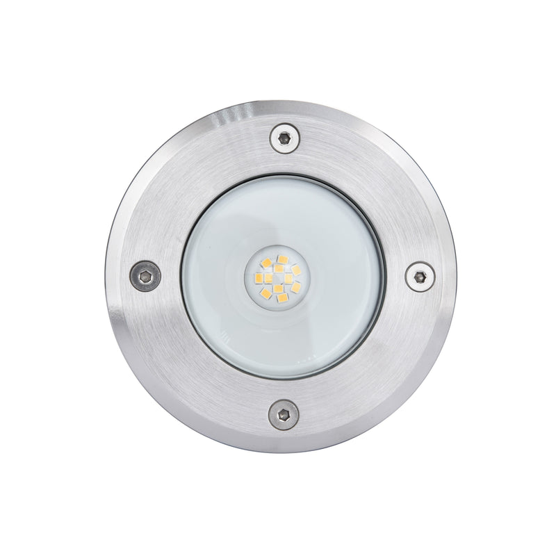 Outdoor recessed shop spotlights
