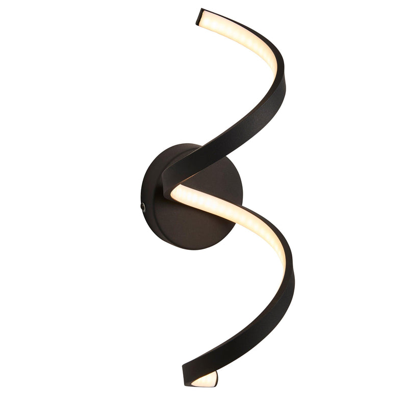 Endon Astral Black Outdoor Wall Light