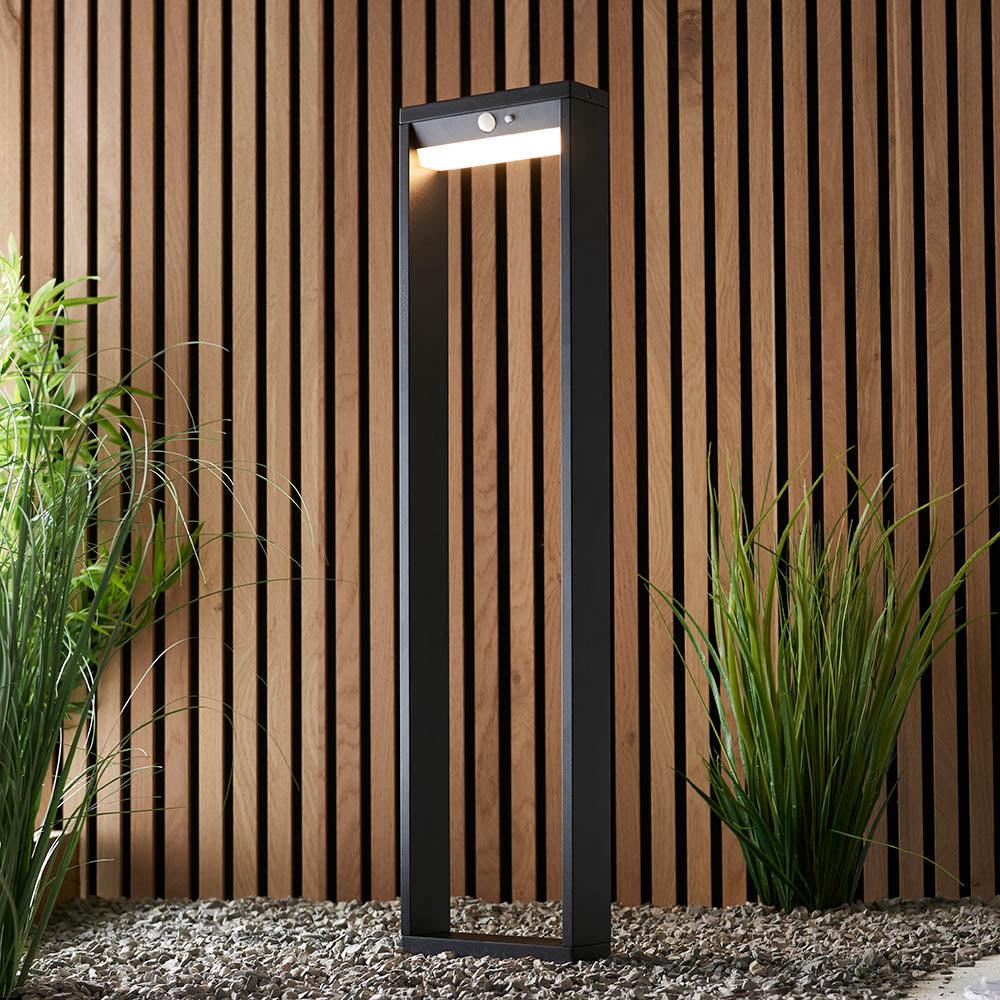 Dannah 1 Light Solar Outdoor Bollard Light With PIR Sensor