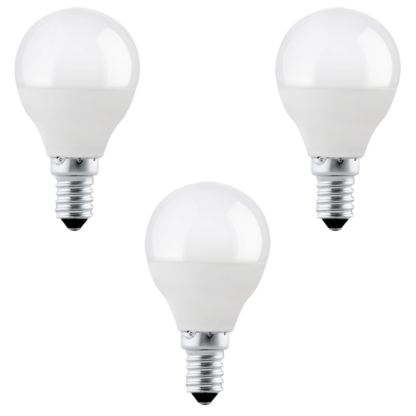 3 x E14 LED Lamp\Bulb Non-Dimmable 4W (40W Equivalent)