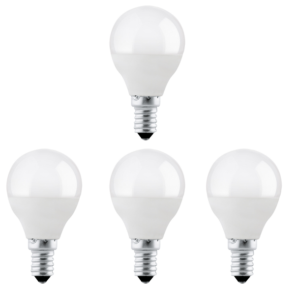 4 x E14 LED Lamp\Bulb Non-Dimmable 4W (40W Equivalent)