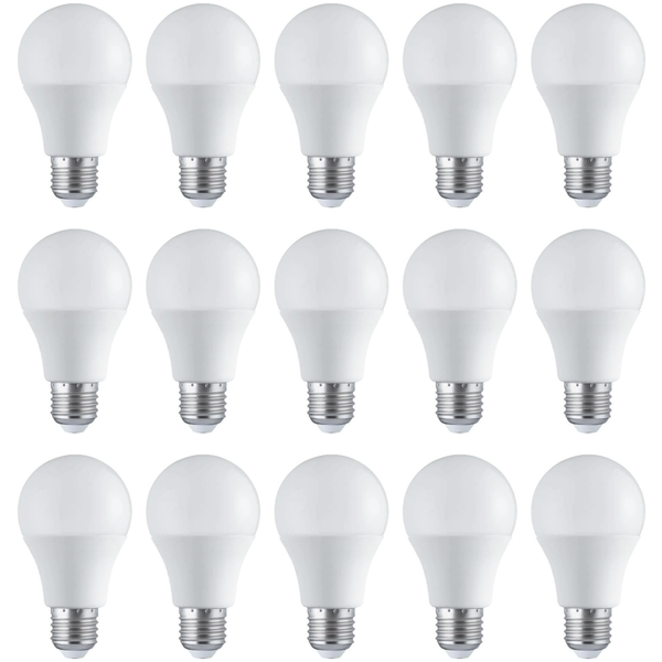 15 x E27 LED Dimmable 10W Lamp/Bulb (60W Equivalent)