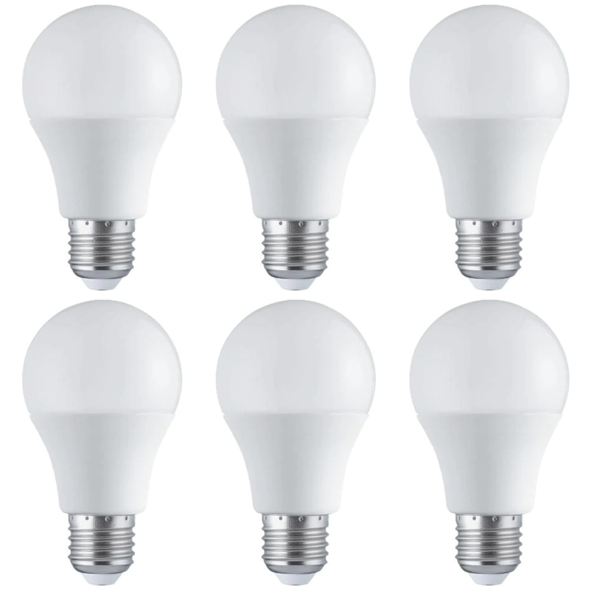 6 x E27 LED 10W Lamp/Bulb (60W Equivalent)