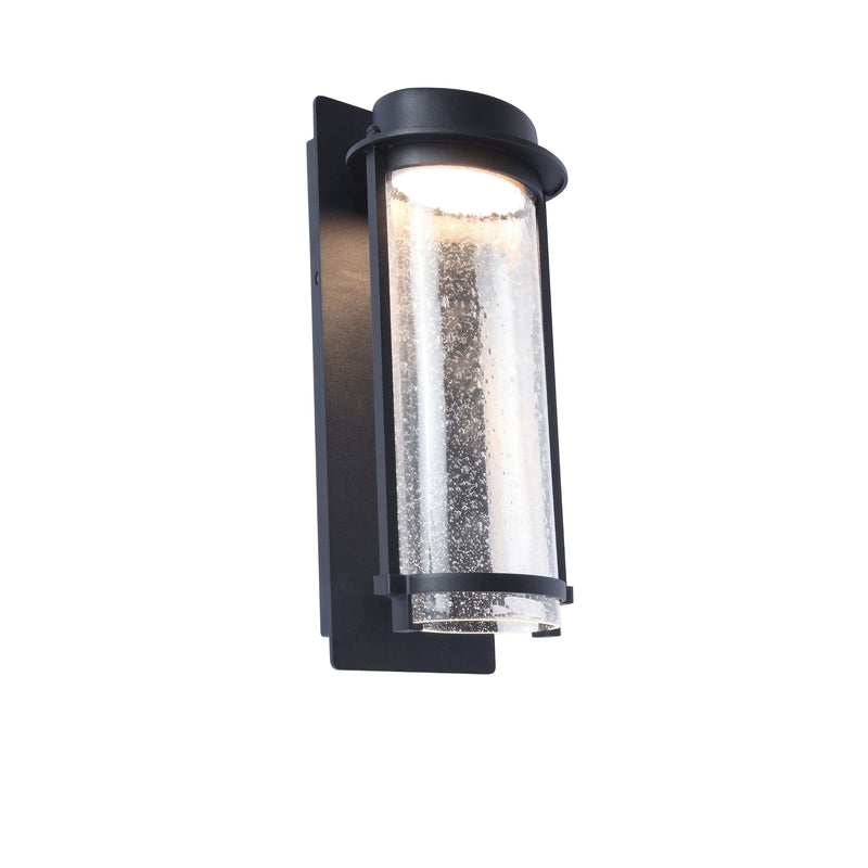 Lutec Aquarius Integrated LED Outdoor Wall Light - Black 5185901012
