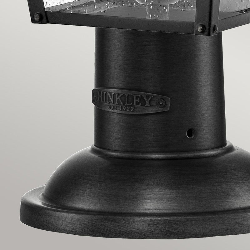 Hinkley Huntersfield 2 Light Medium Outdoor Pedestal Lantern