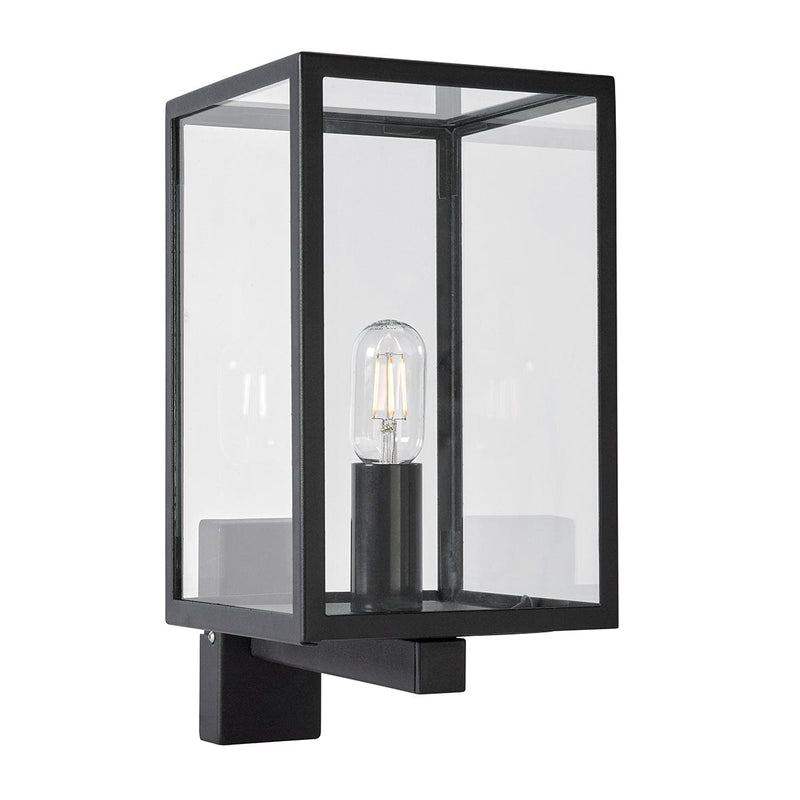 Norlys Lofoten Black Outdoor Wall Light with Arm