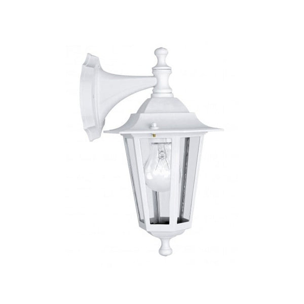 Eglo Laterna 5 White Finish Outdoor Wall Light 22462 by Eglo Outdoor Lighting