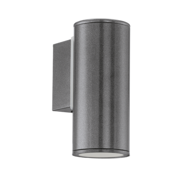 Eglo Riga Anthracite Finish Outdoor LED Wall Light 94102 by Eglo Outdoor Lighting
