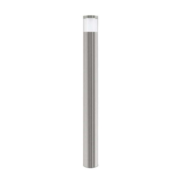 Eglo Basalgo 1 Stainless Steel Finish Outdoor LED Pillar Light 94279 by Eglo Outdoor Lighting