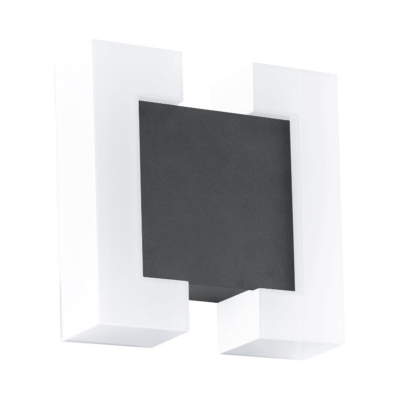 Eglo Sitia Anthracite Finish Outdoor LED Wall Light 95988 by Eglo Outdoor Lighting