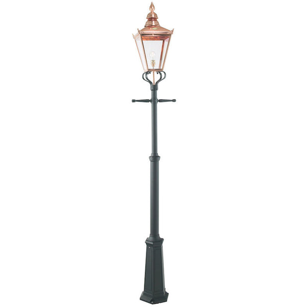Elstead Chelsea Copper Outdoor Lamp Post Lantern