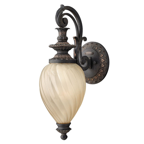 Elstead Montreal Aged Iron Small Outdoor Wall Lantern