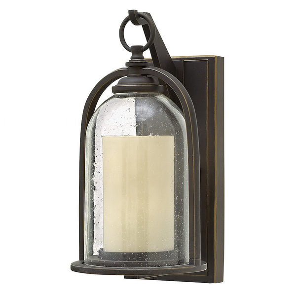 Elstead Quincy Oil Rubbed Bronze Finish Small Outdoor Wall Lantern