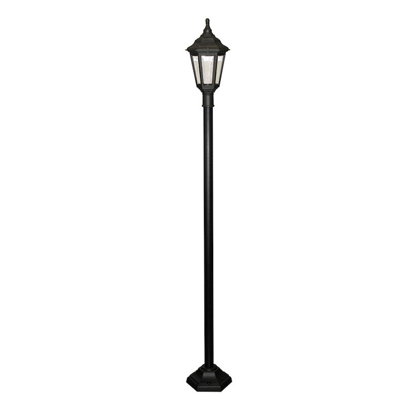 Elstead Kinsale Black Finish Outdoor Lamp Post