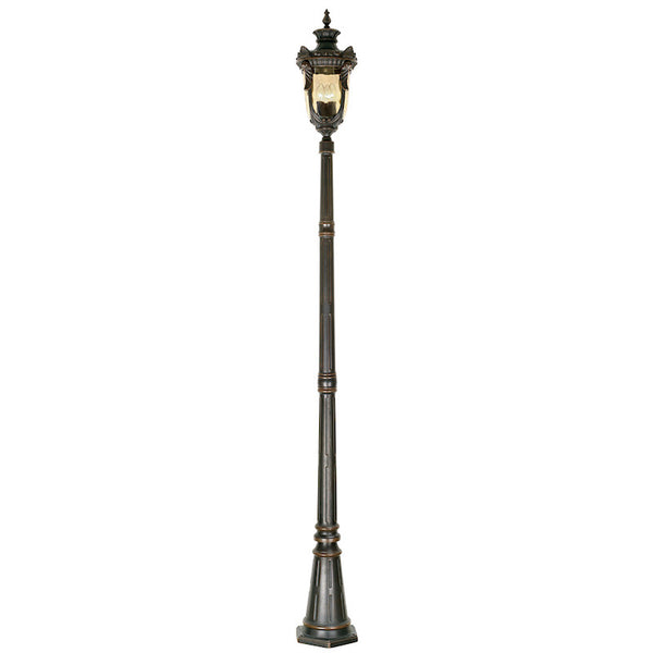 Elstead Philadelphia Old Bronze Finish Large Outdoor Lamp Post Lantern