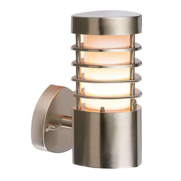Endon Bliss Brushed Steel Finish Outdoor Wall Light