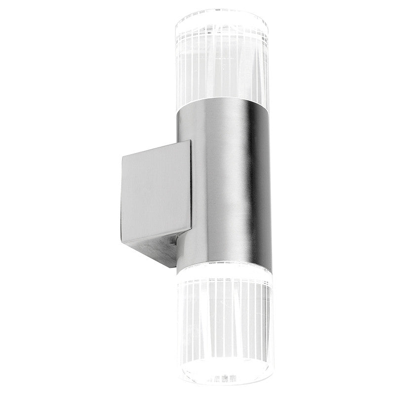 Endon Grant Polished Stainless Steel Finish Outdoor Wall Light YG-7501